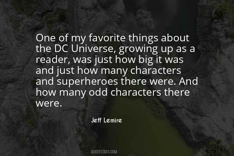 Jeff Lemire Quotes #1265123