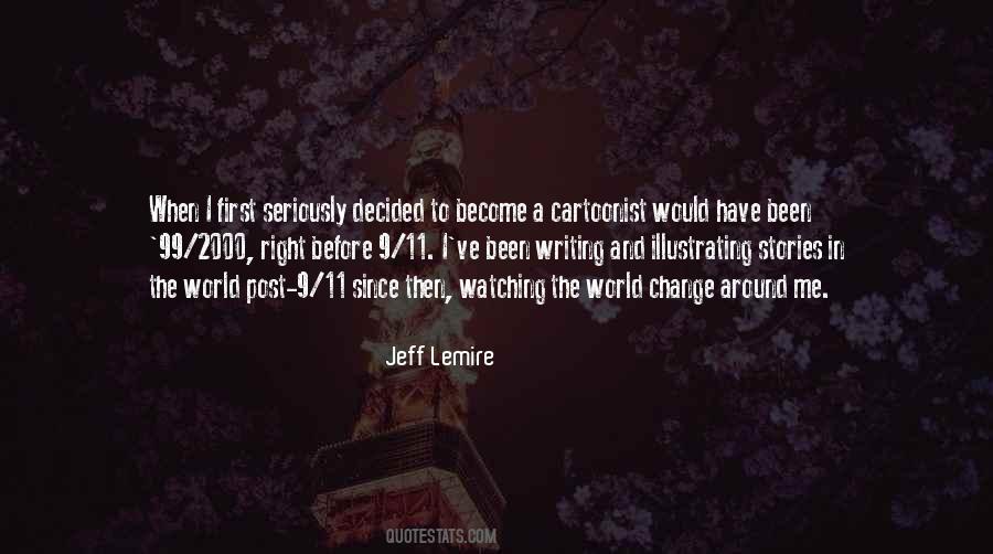 Jeff Lemire Quotes #1467833