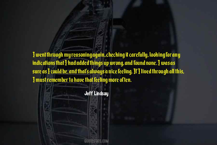 Jeff Lindsay Quotes #1500764