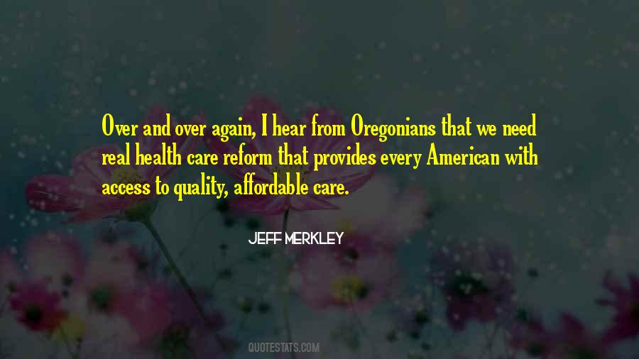 Jeff Merkley Quotes #214945