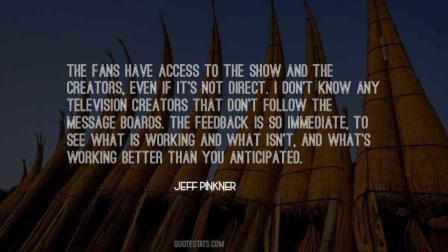 Jeff Pinkner Quotes #344437