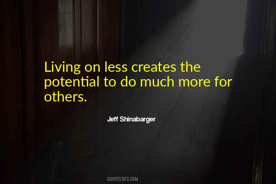 Jeff Shinabarger Quotes #1248000
