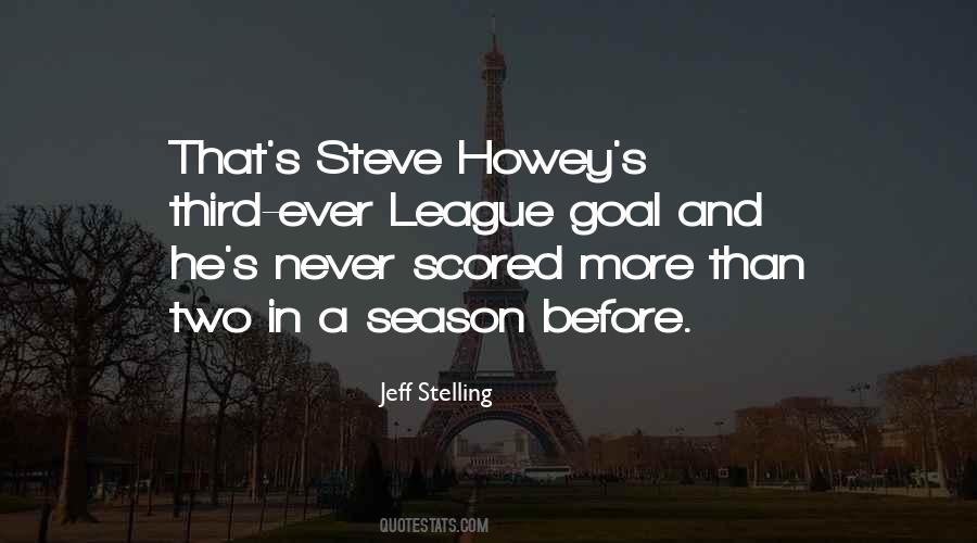Jeff Stelling Quotes #1667954