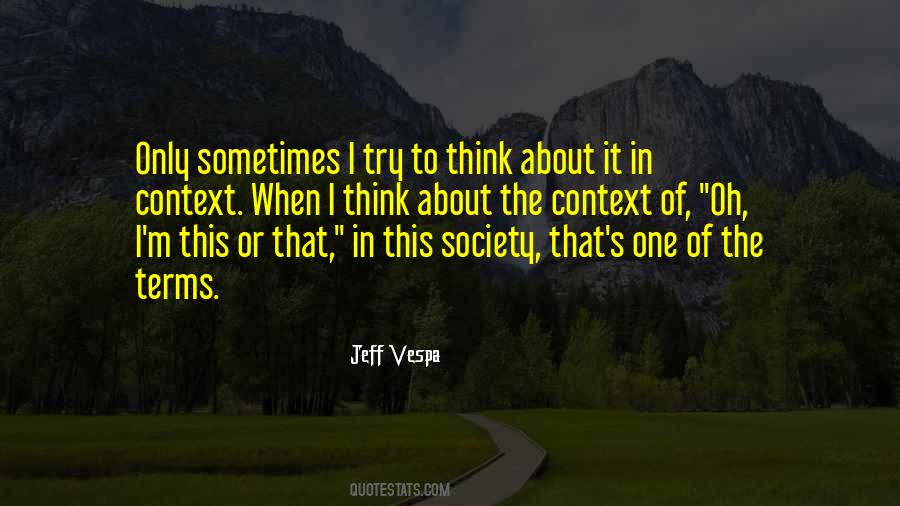 Jeff Vespa Quotes #928806