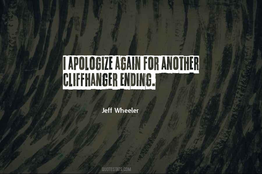 Jeff Wheeler Quotes #1053109