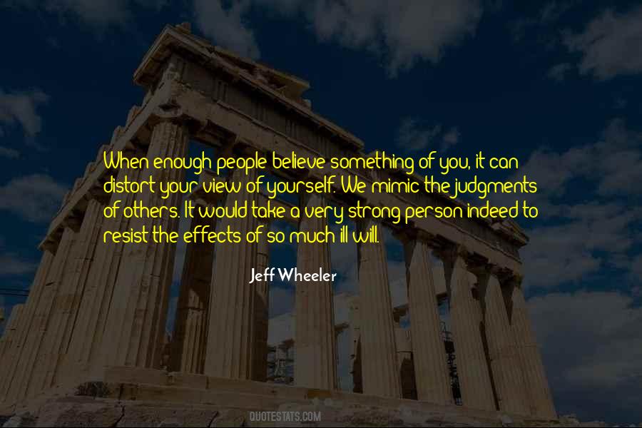 Jeff Wheeler Quotes #1438262