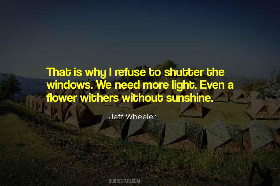 Jeff Wheeler Quotes #319078