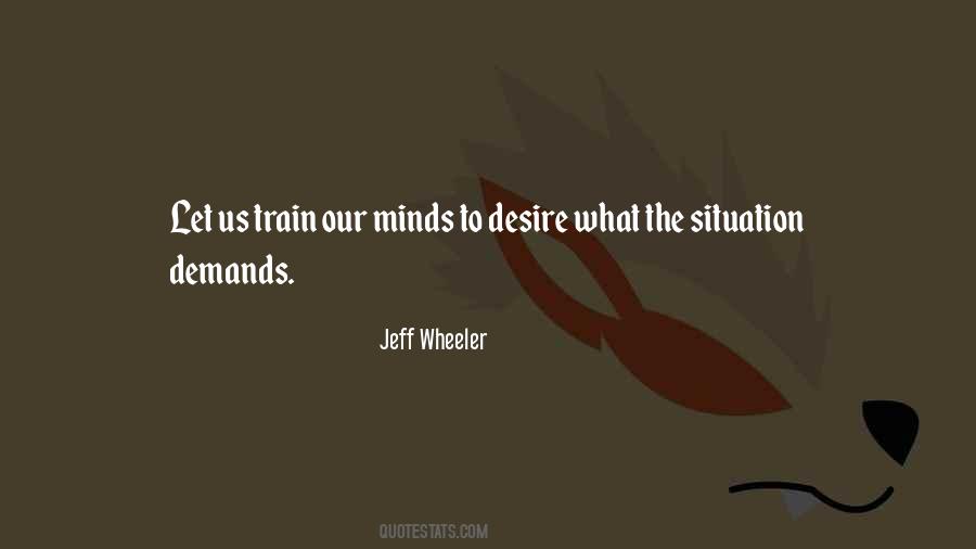 Jeff Wheeler Quotes #371673