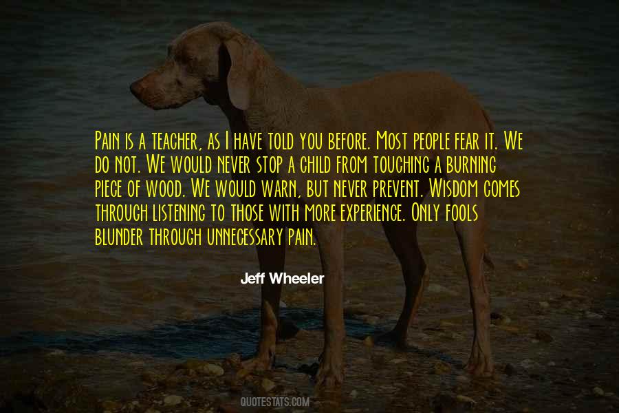 Jeff Wheeler Quotes #968874