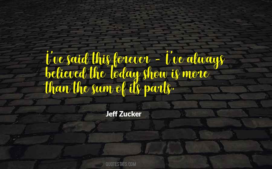 Jeff Zucker Quotes #216235