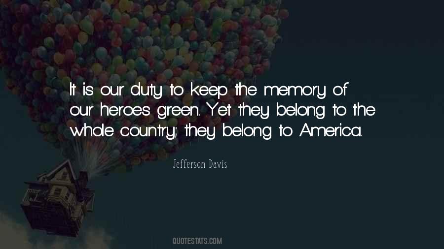 Jefferson Davis Quotes #1069056