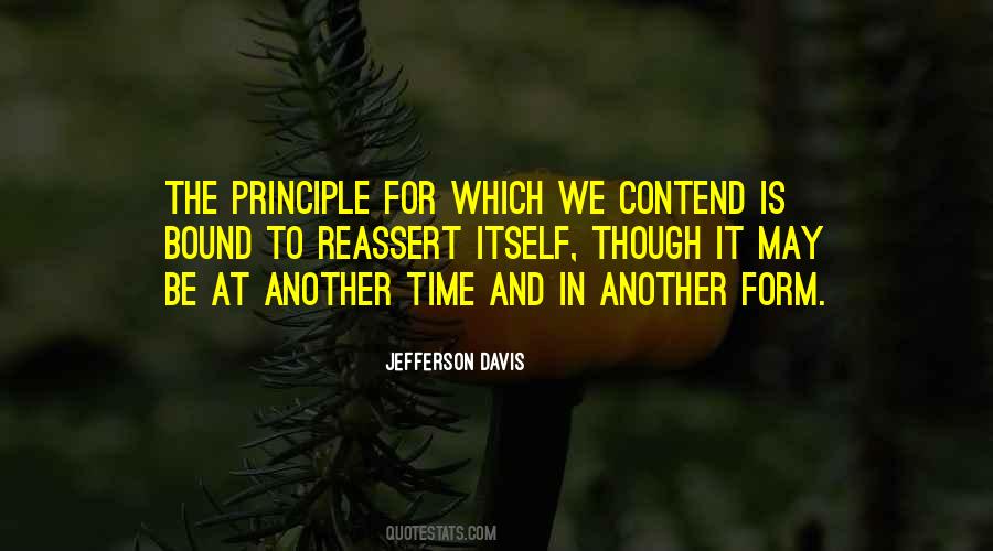 Jefferson Davis Quotes #1153449