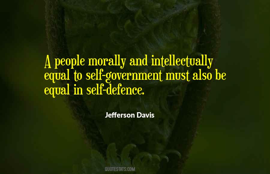 Jefferson Davis Quotes #1360409