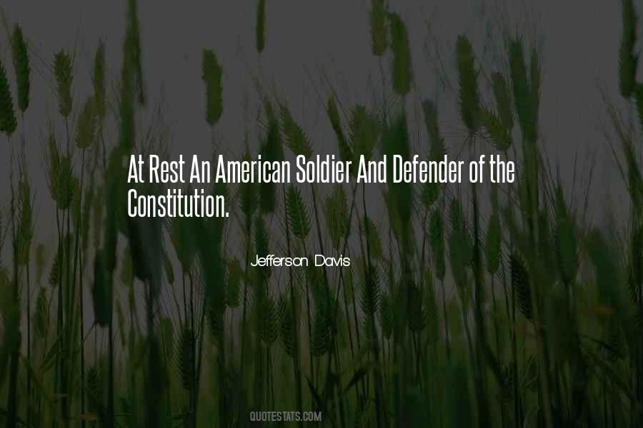 Jefferson Davis Quotes #1547346