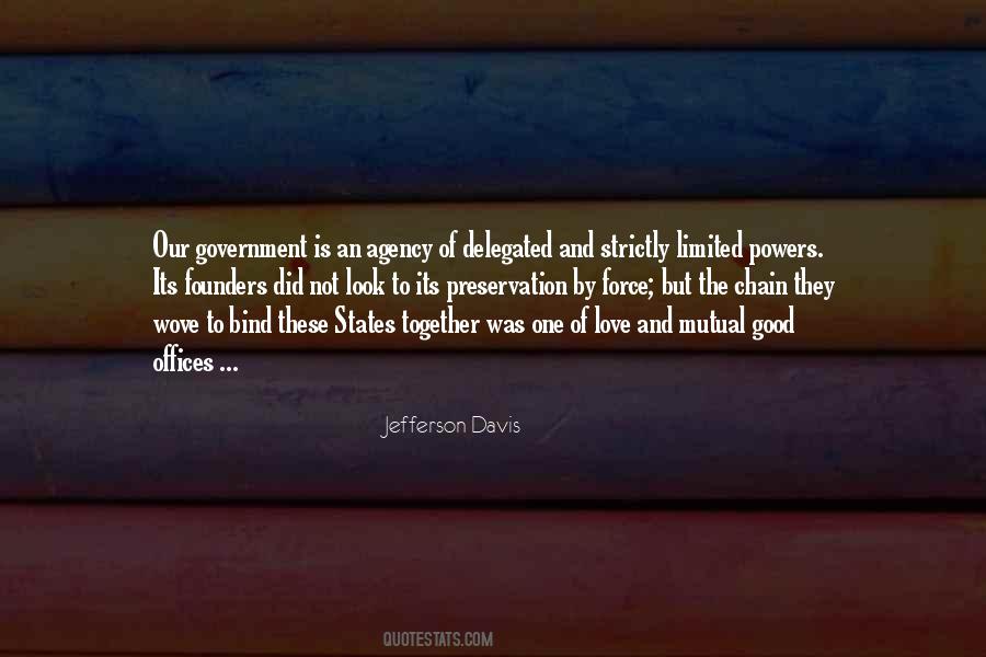 Jefferson Davis Quotes #1773196