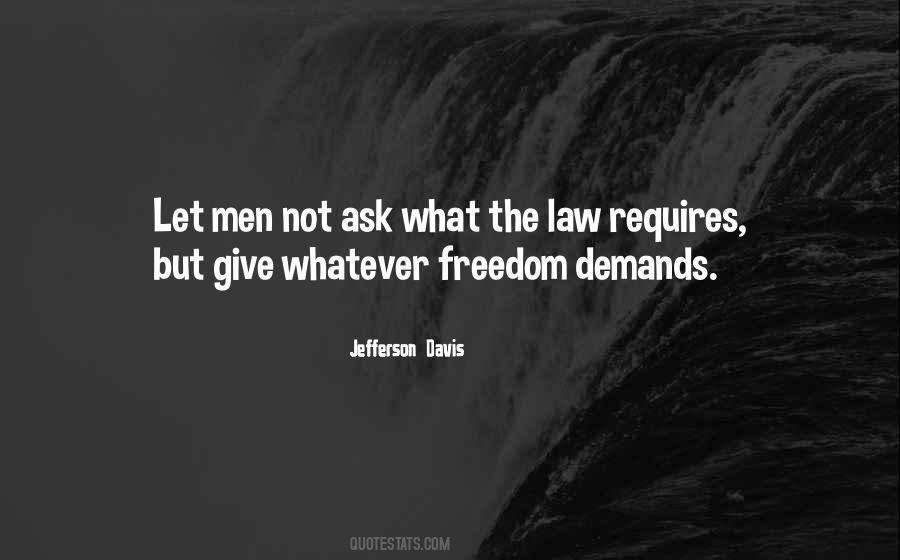 Jefferson Davis Quotes #505314