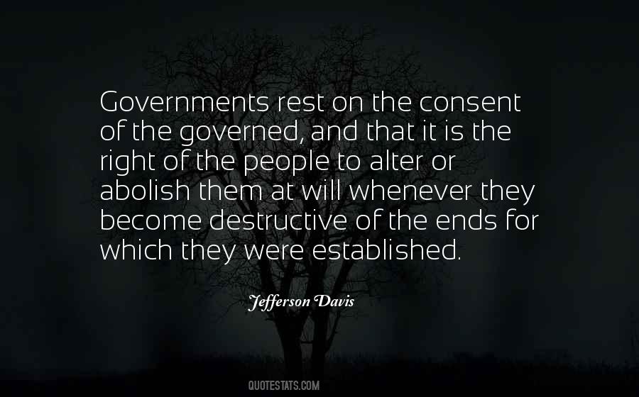 Jefferson Davis Quotes #992172