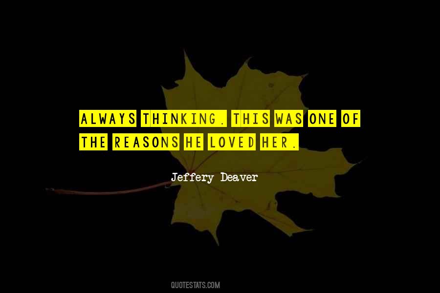 Jeffery Deaver Quotes #64404