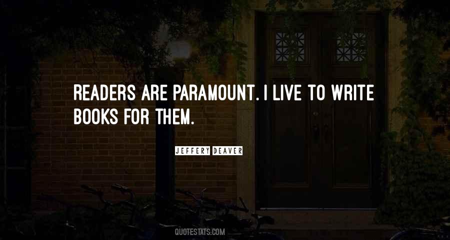 Jeffery Deaver Quotes #83065