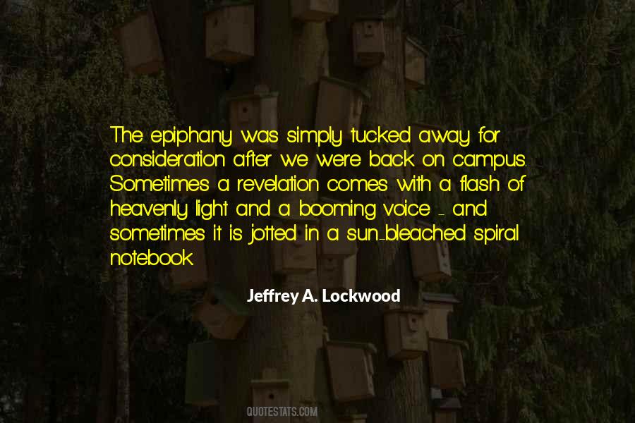 Jeffrey A. Lockwood Quotes #677144