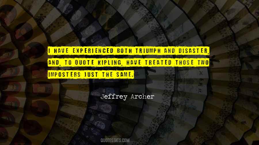 Jeffrey Archer Quotes #499950