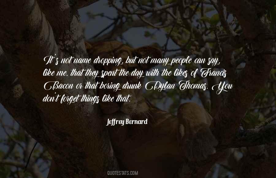 Jeffrey Bernard Quotes #1494338
