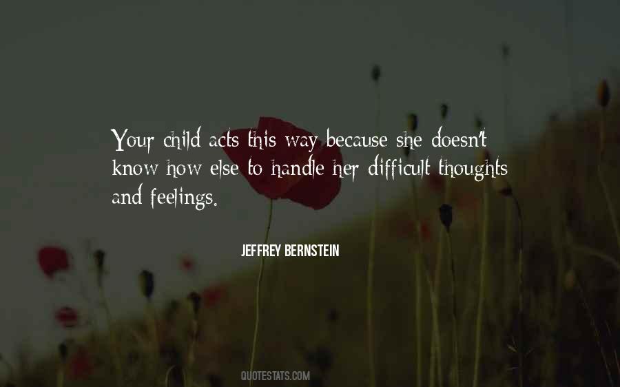 Jeffrey Bernstein Quotes #1080205 Jeffrey Bernstein Quotes #1080205