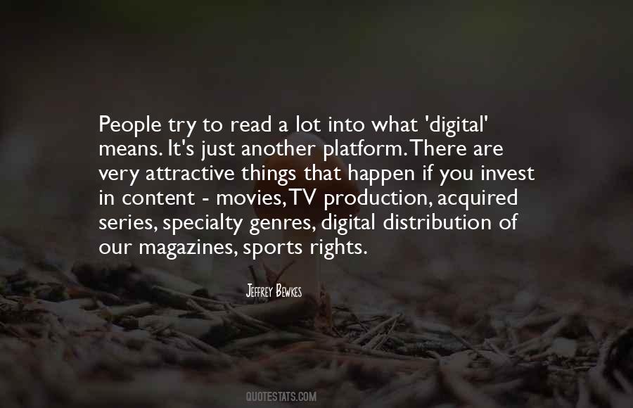 Jeffrey Bewkes Quotes #1582808