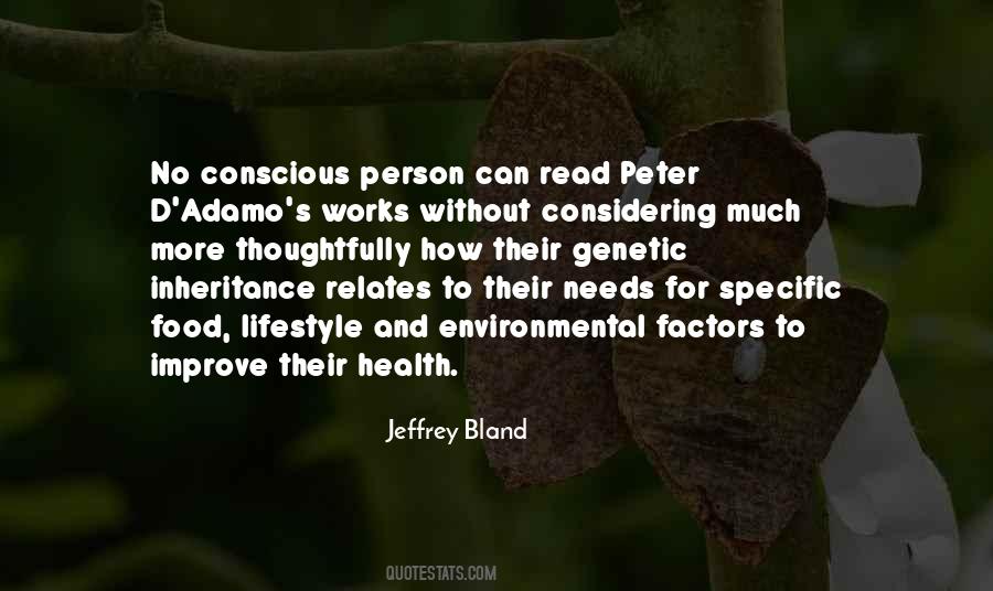 Jeffrey Bland Quotes #164503