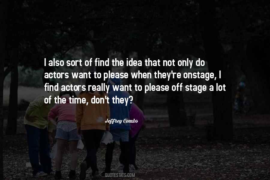 Jeffrey Combs Quotes #82979