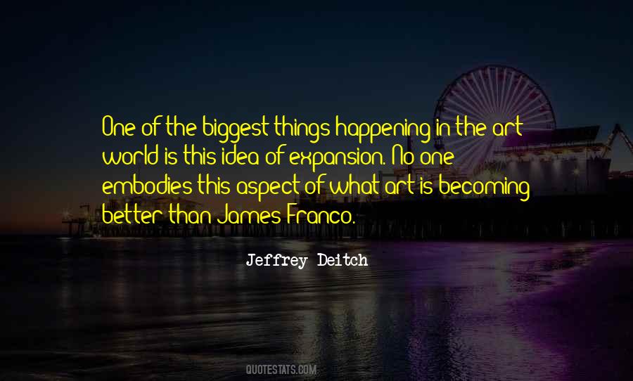 Jeffrey Deitch Quotes #1212222