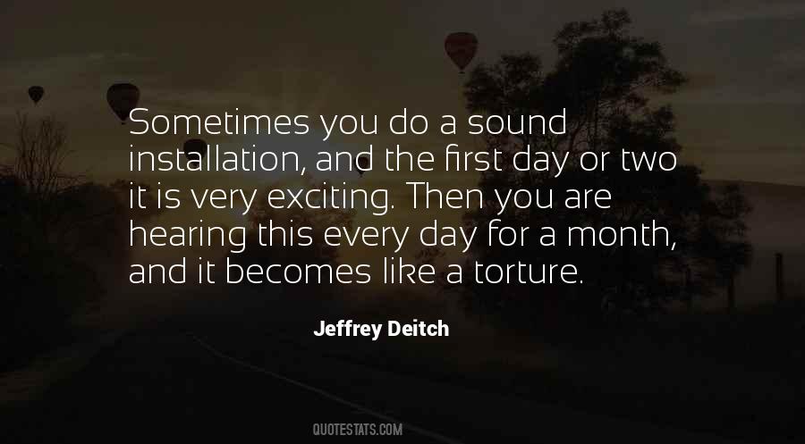 Jeffrey Deitch Quotes #976851