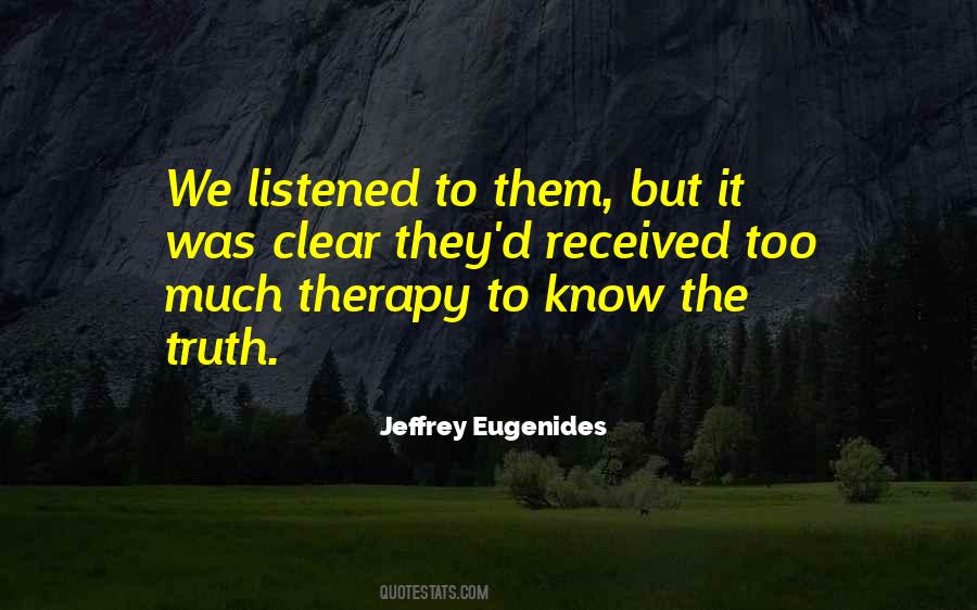 Jeffrey Eugenides Quotes #1310586