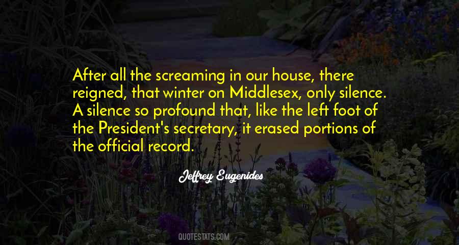 Jeffrey Eugenides Quotes #1775128