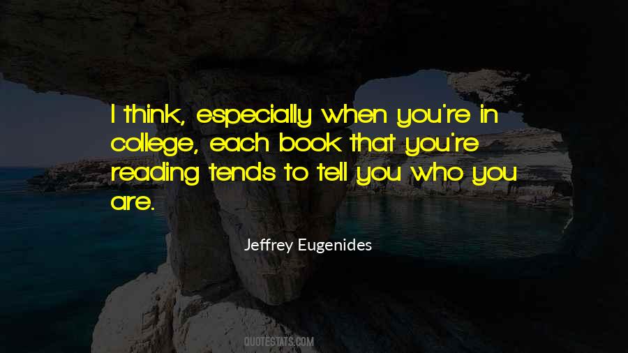 Jeffrey Eugenides Quotes #279542