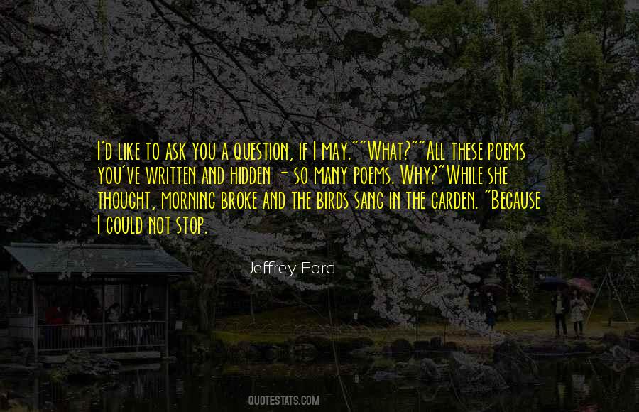Jeffrey Ford Quotes #56092