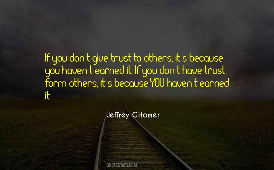 Jeffrey Gitomer Quotes #1371561