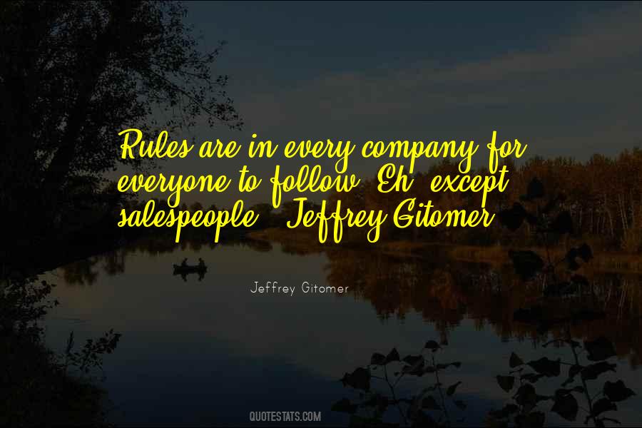 Jeffrey Gitomer Quotes #209425