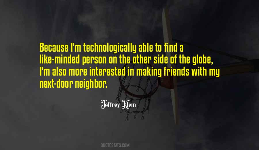 Jeffrey Klein Quotes #167301