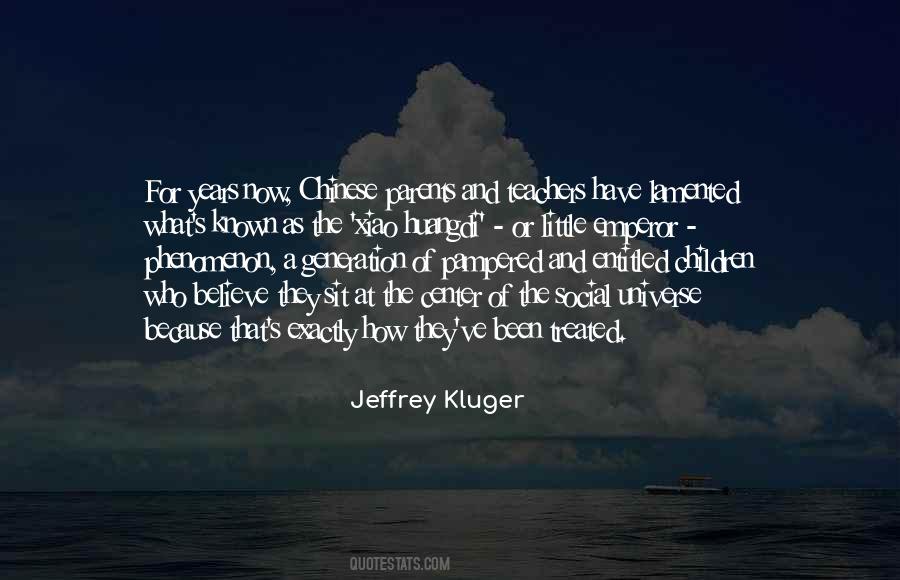 Jeffrey Kluger Quotes #1867205