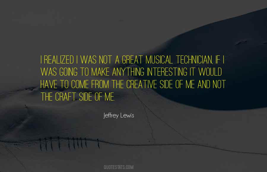 Jeffrey Lewis Quotes #277256