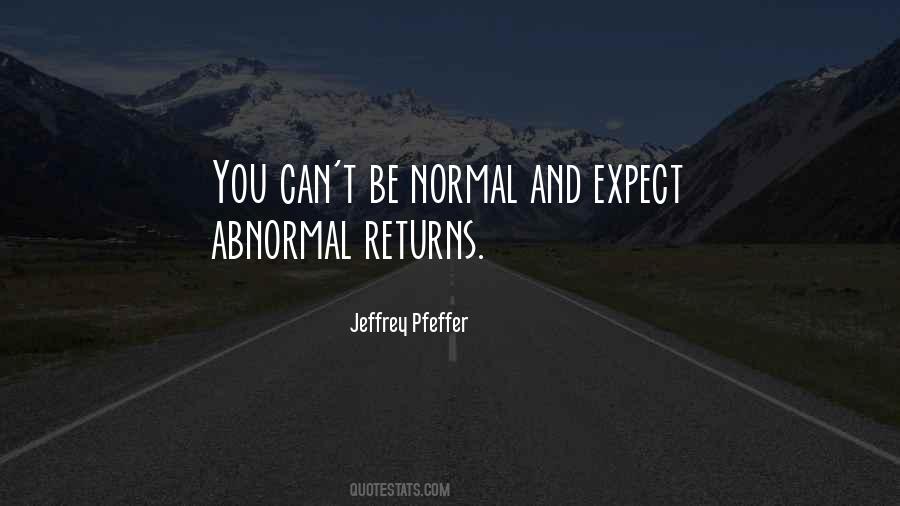 Jeffrey Pfeffer Quotes #1397092