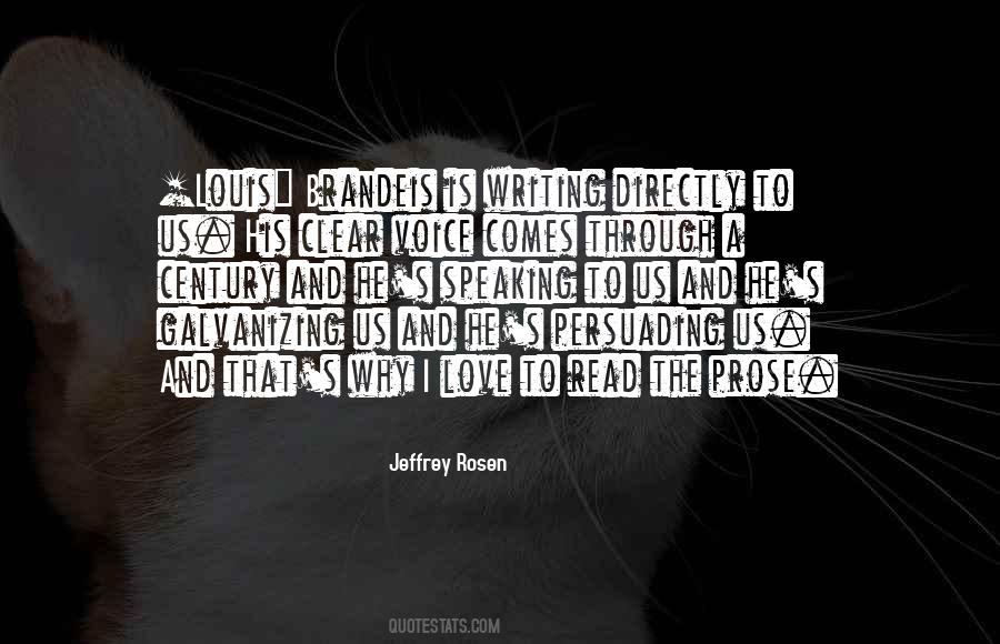 Jeffrey Rosen Quotes #1526808