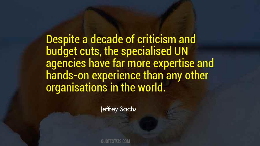 Jeffrey Sachs Quotes #1711997