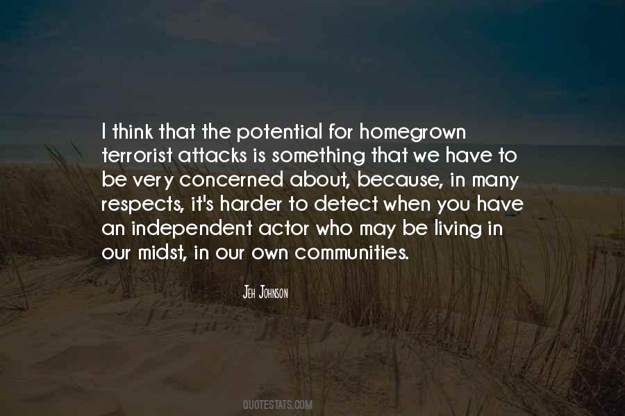 Jeh Johnson Quotes #1756367