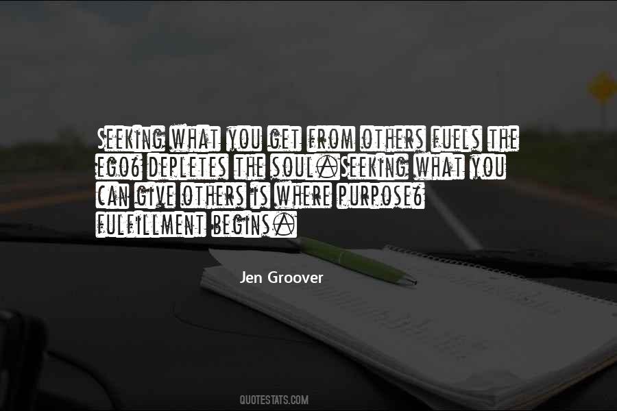 Jen Groover Quotes #907324 Jen Groover Quotes #907324