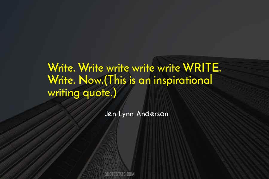 Jen Lynn Anderson Quotes #261434
