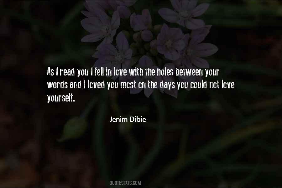 Jenim Dibie Quotes #465536