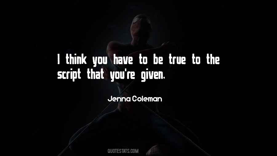 Jenna Coleman Quotes #876844