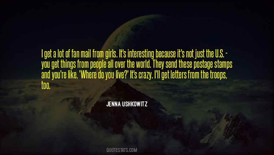 Jenna Ushkowitz Quotes #1728866